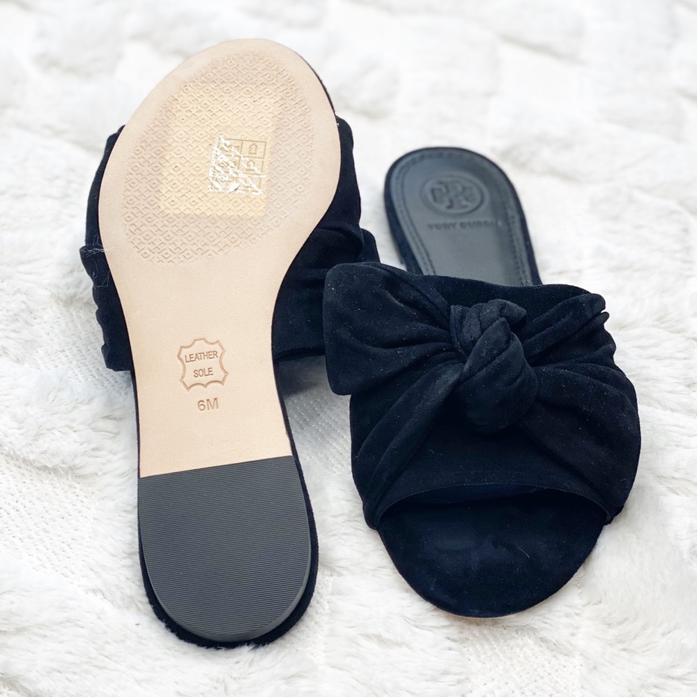 TORY BURCH Annabelle bow slides - New - Picture 5 of 5